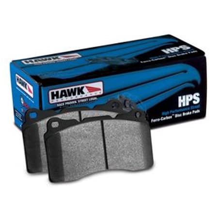Hawk High Performance Street Brake Pads for 2008-2013 BMW 135I, Black Powder Coat HB604F.598